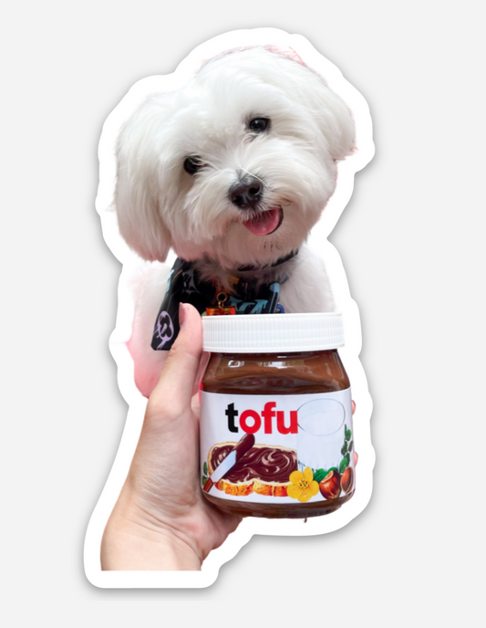 Tofu Nutella Sticker